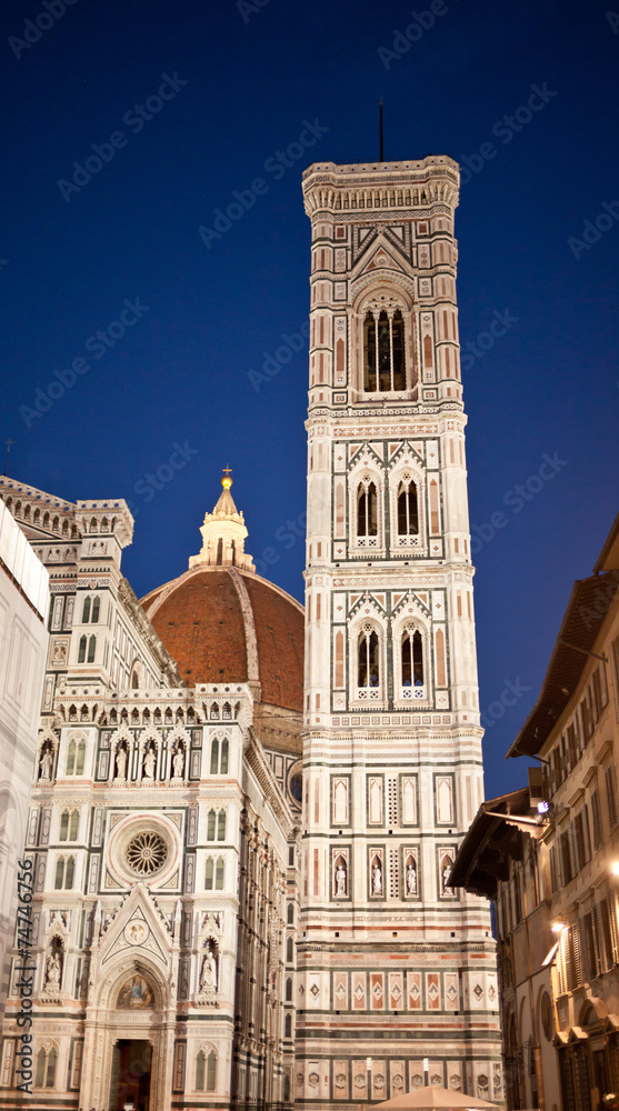 Florence Cathedral at evening