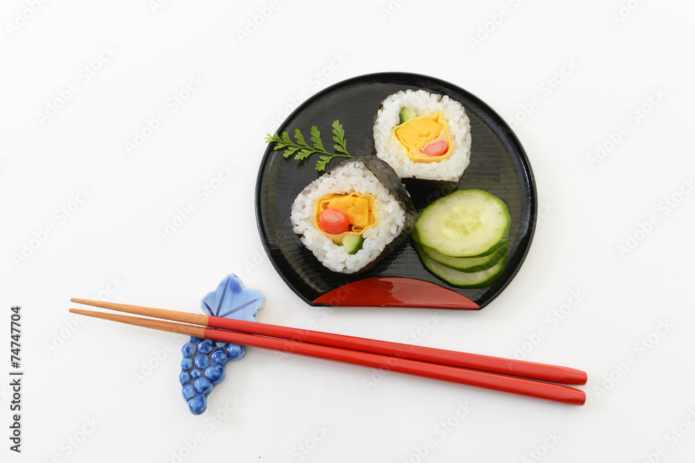 美味しそうな巻き寿司 美味しそうな巻き寿司