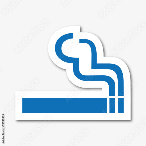 Logo cigarette.
