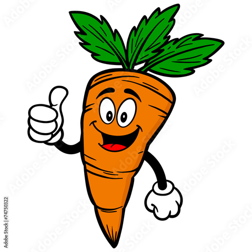 Carrot with Thumbs Up