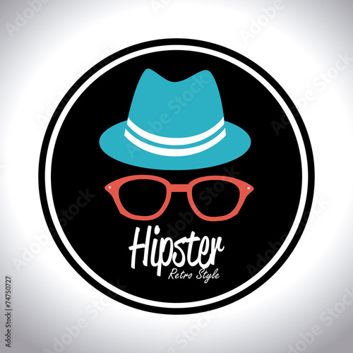 Hipster design,vector illustration.