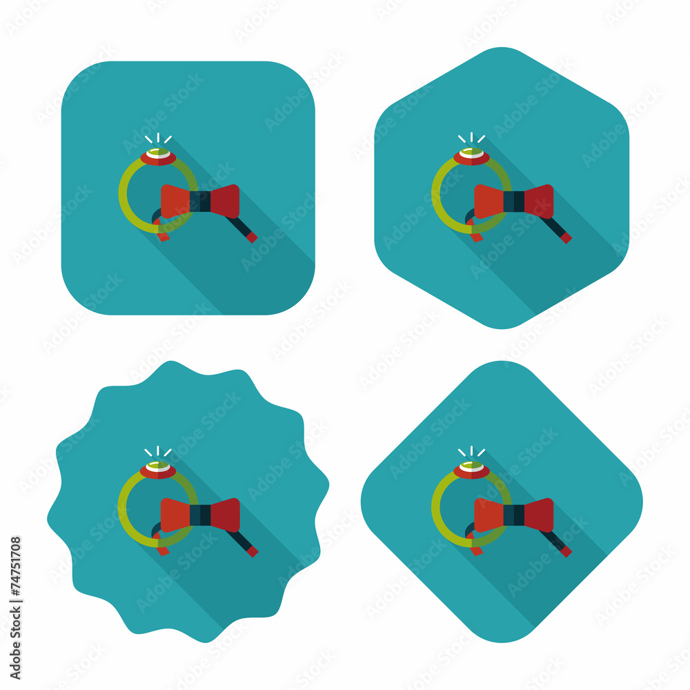 groom tie and ring flat icon with long shadow,eps10 groom tie and ring flat icon with long shadow,eps10