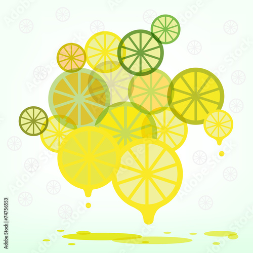 Lemon background