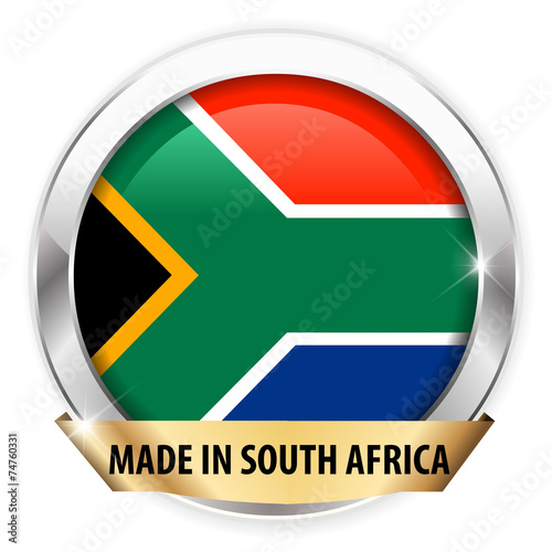 made in south africa silver badge isolated button Free Download made in south africa silver badge isolated button - GFXLoad