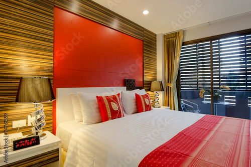 Oriental style apartment Service Room in Thailand © RedcupStudio