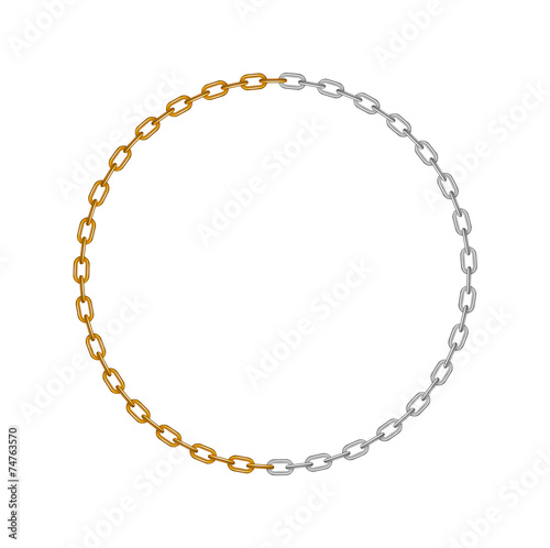 Chain in shape of circle