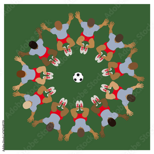 Fußball Mannschaft