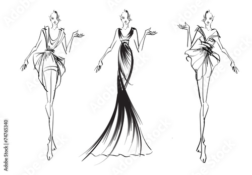 SKETCH. fashion girls