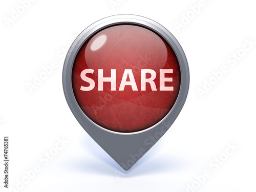 Free Download share circular icon on white background - GFXLoad