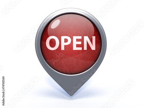 Free Download open circular icon on white background - GFXLoad