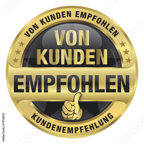 Von Kunden empfohlen - Kundenempfehlung