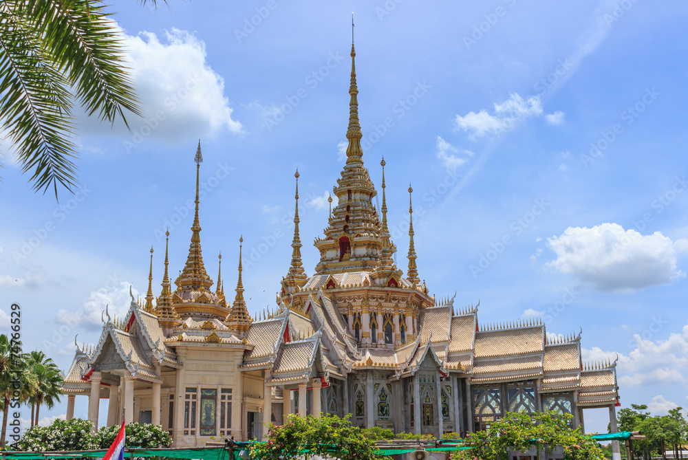 Naklejka premium Non Kum temple in Nakhon Ratchasima Thailand