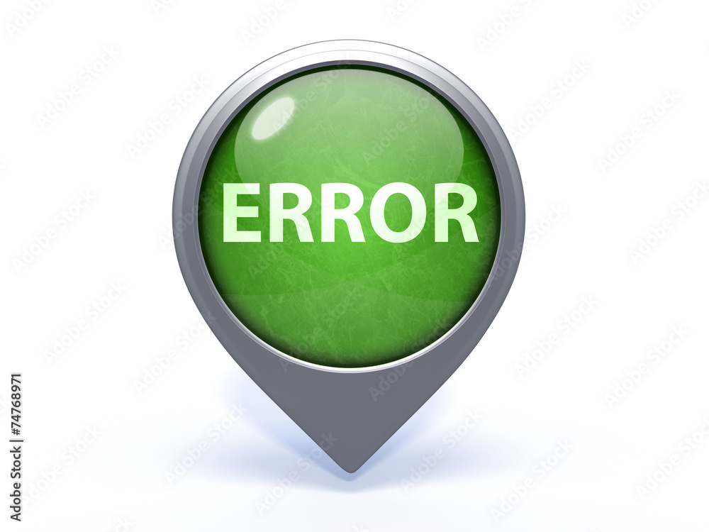 error circular icon on white background error circular icon on white background