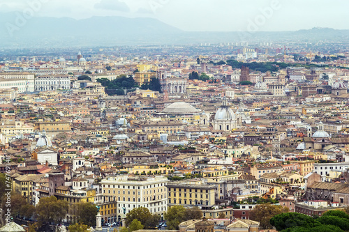 Fototapeta Naklejka Na Ścianę i Meble -  View of Rome