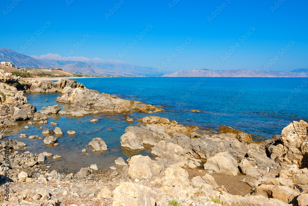 Coastline. Crete, Greece