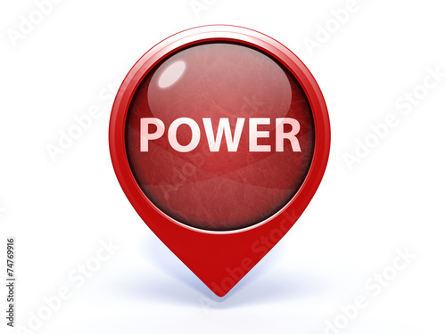 Free Download power pointer icon on white background - GFXLoad