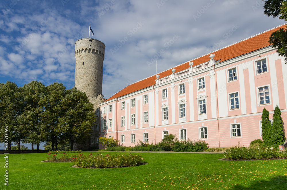 Herman Tower and Parliament building