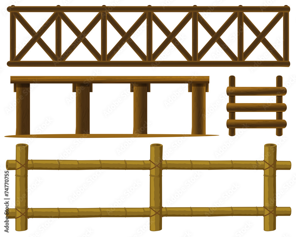 Obraz premium Fences