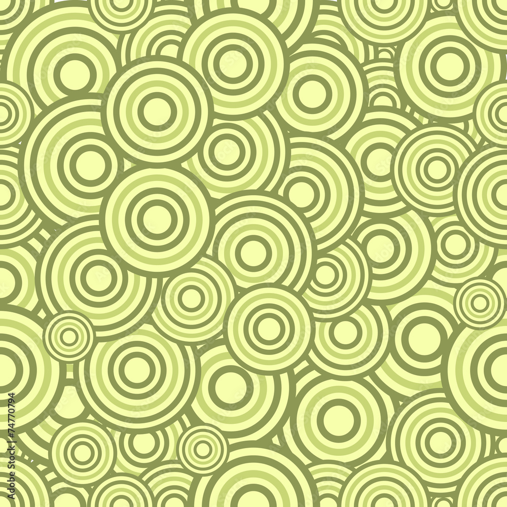 Seamless circles pattern, illustration