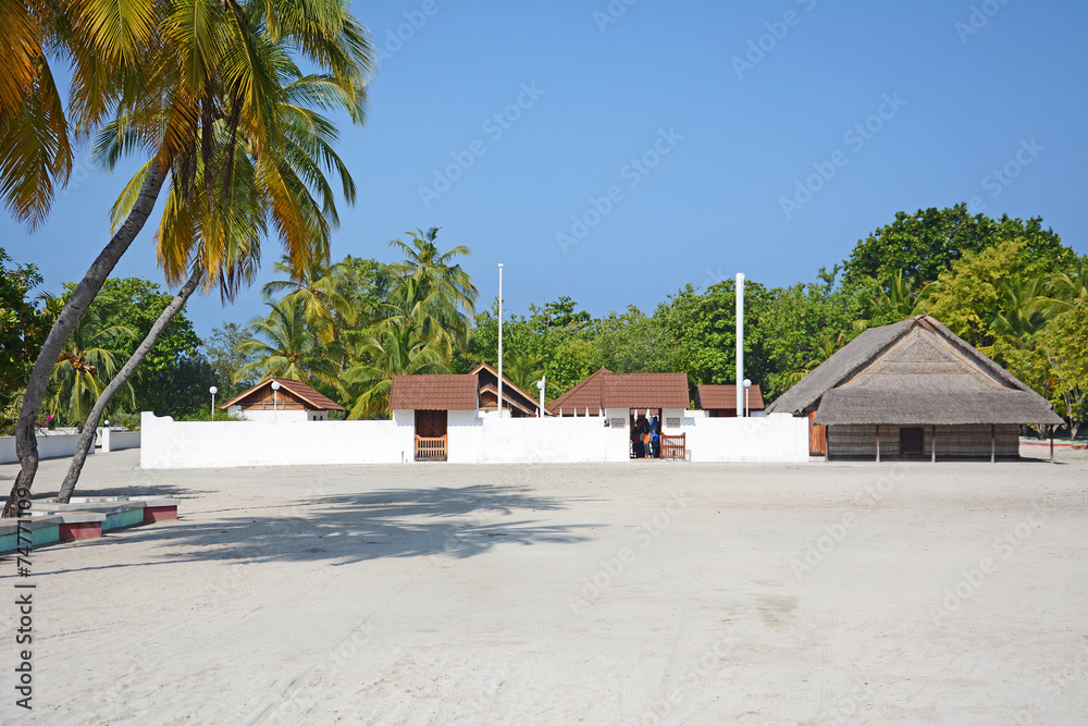 Utheemu Ganduvaru Palace, Malediven