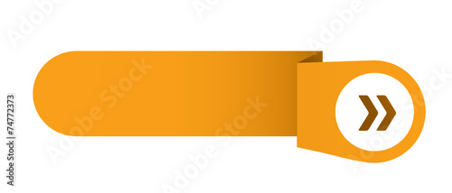 VECTOR BUTTON (orange arrows click here icon)