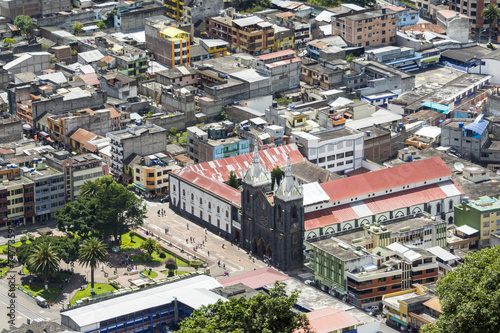 Sanctuary of the Virgen de Agua Santa, Ecuador