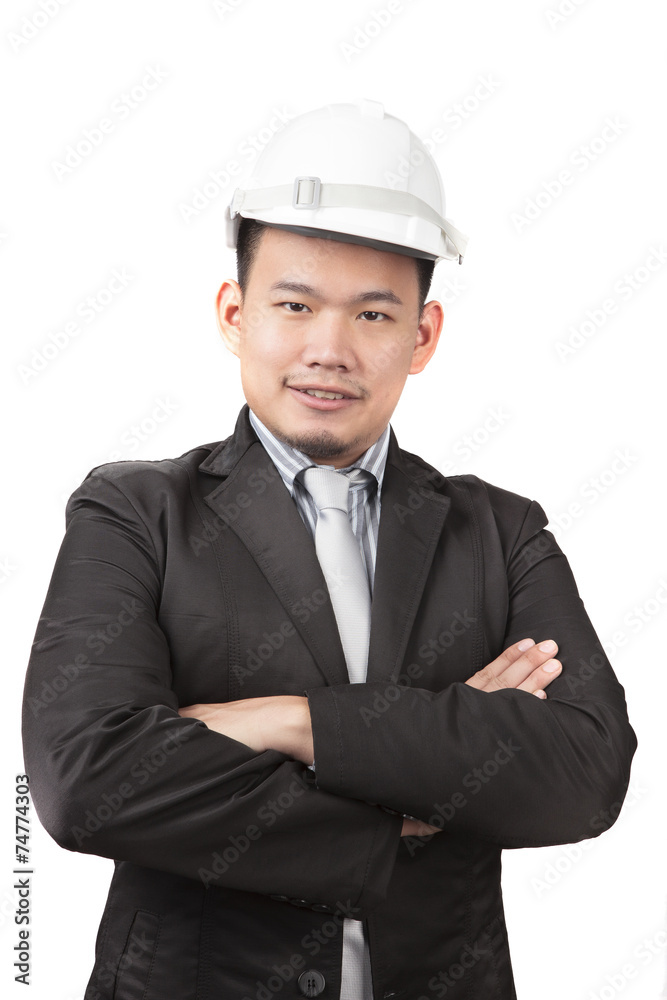 face of asian man civil engineer of construction industry busine face of asian man civil engineer of construction industry busine