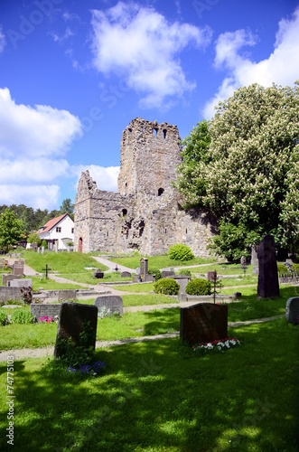 Fotografie Saint Olof's Church Ruins