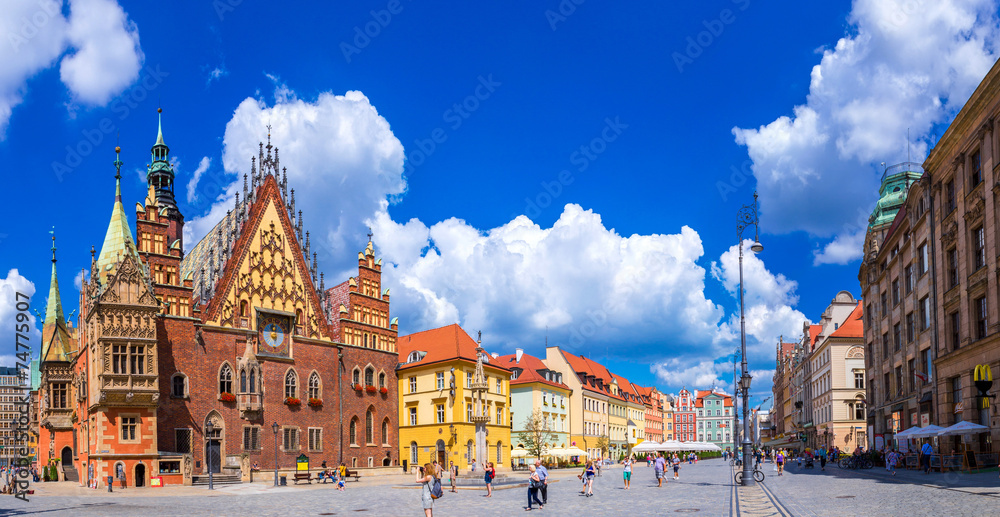 Fototapeta premium City Hall in Wroclaw