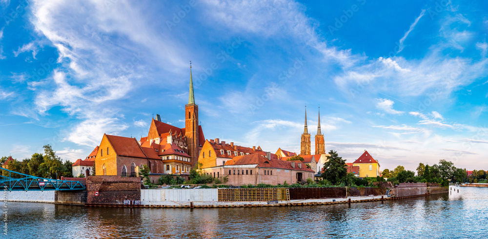 Obraz premium Cathedral St. John in Wroclaw