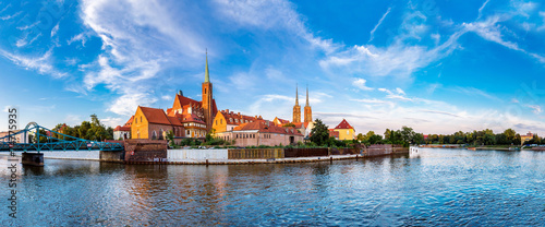 Fototapeta Katedra św. Jana we Wrocławiu panoramiczna