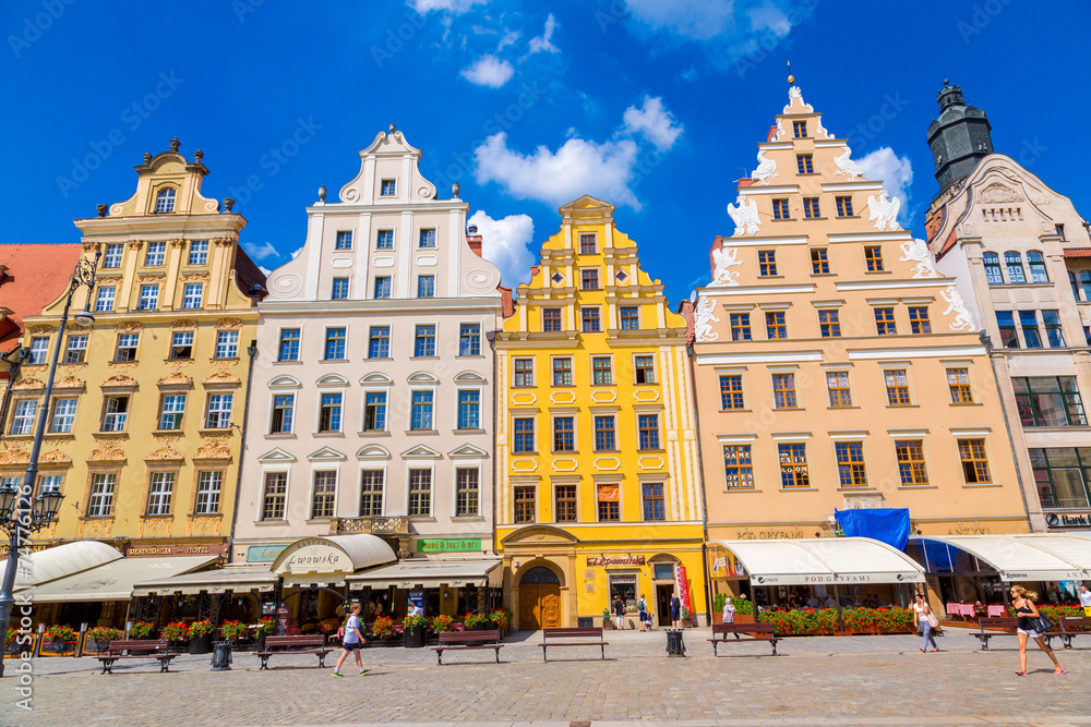 Obraz premium Wroclawr, Market Square