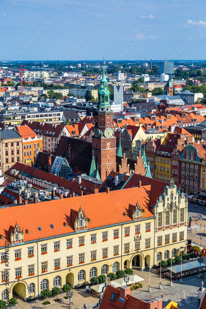 Obraz premium Market Square in Wroclaw