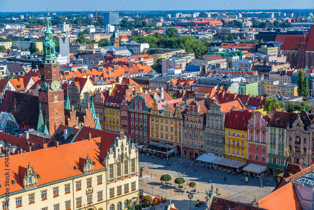 Fototapeta premium Market Square in Wroclaw