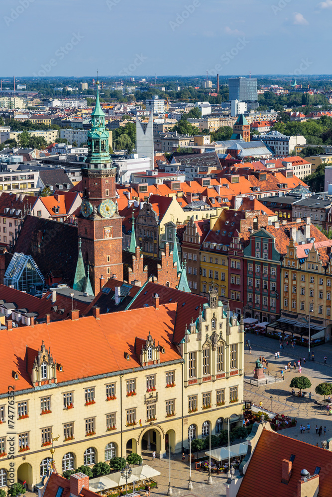 Fototapeta premium Market Square in Wroclaw