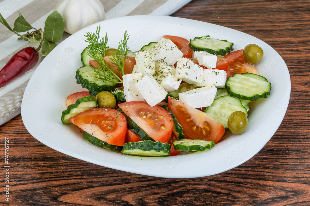 Greek salad Greek salad