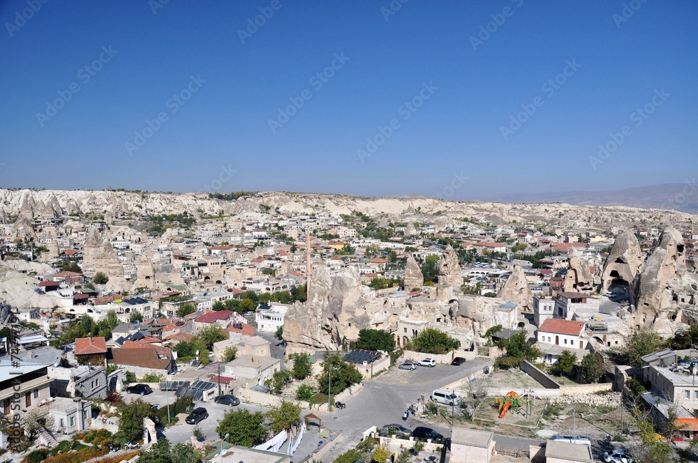 Göreme Town in Cappadocia