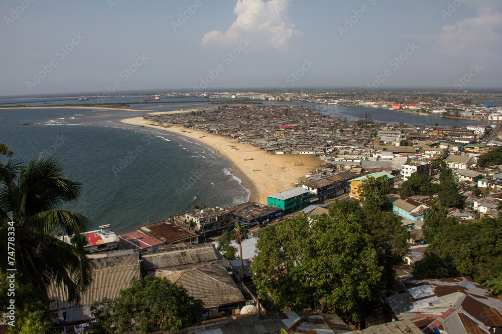 Obraz premium Monrovia Liberia