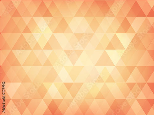 triangle abstract background of pastel orange