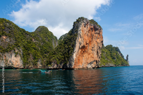 Island of Phi Phi Leh in Thailand © sateda