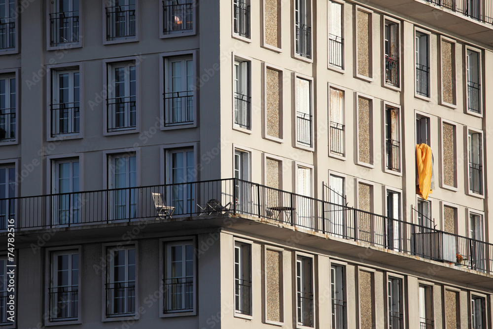 Obraz premium Immeuble d'habitation