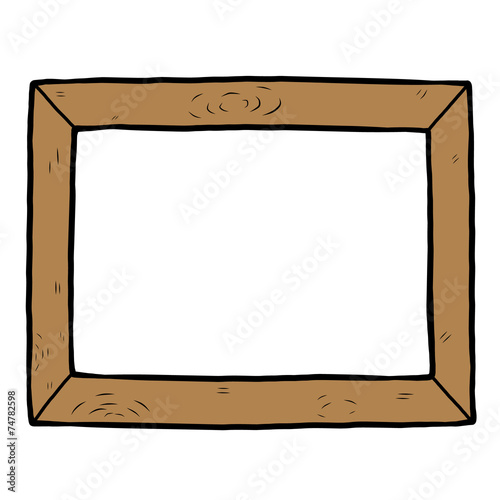 wooden picture frame