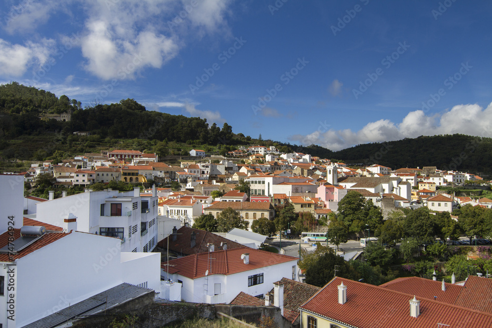  village of Monchique, Portugal.