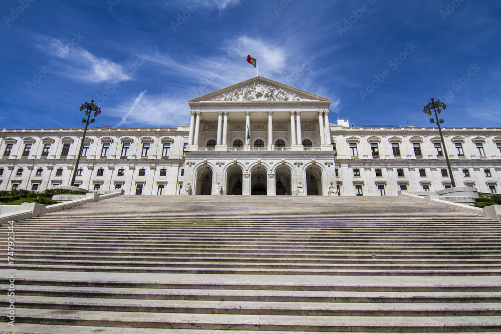 Obraz premium monumental Portuguese Parliament 