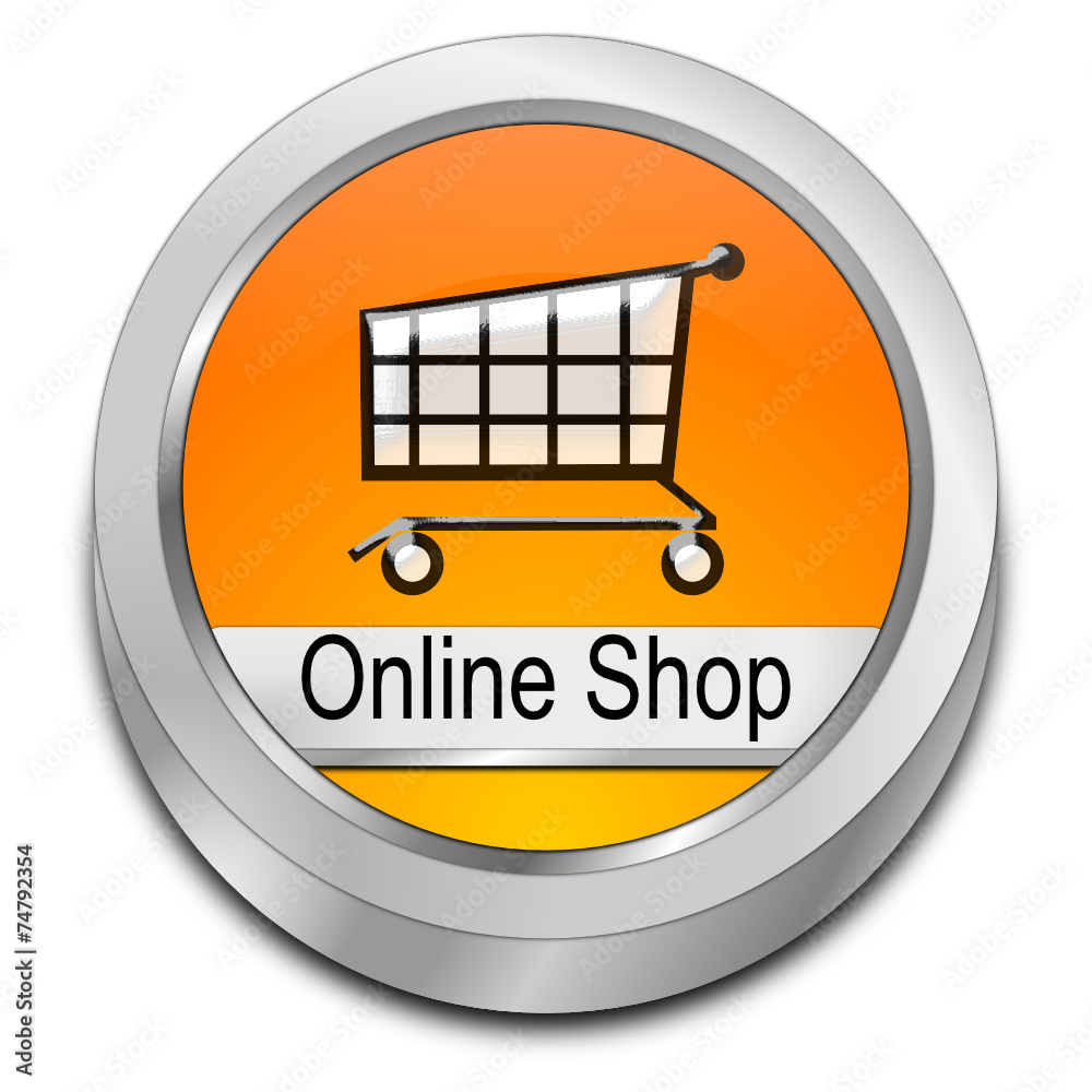 Online Shop Button Online Shop Button