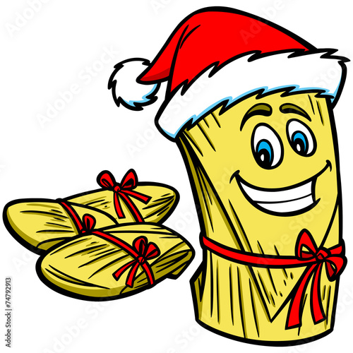 Εκτύπωση καμβά Christmas Tamales