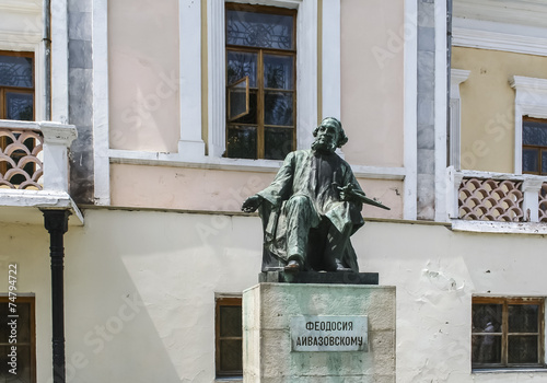 Monument artist Ivan Aivazovsky, Theodosia. Crimea photo