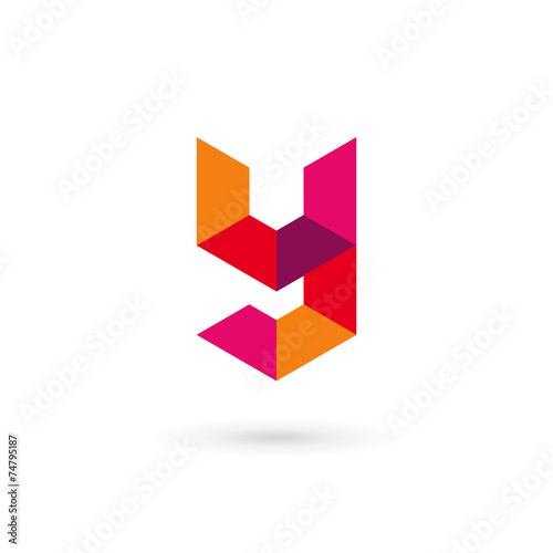 Free Download Letter Y mosaic logo icon design template elements - GFXLoad