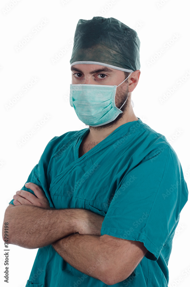 Young Surgeon ready for surgery Young Surgeon ready for surgery