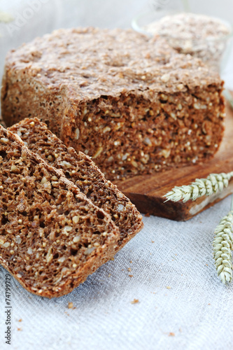 homemade traditional bread